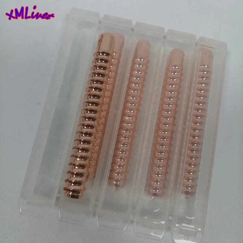 Xmlivet Golden Color Stainless Steel Radial Pin Joint Billiards Pool Cue Joint Thread Male Screw Pin Billiards Cue Accesseries