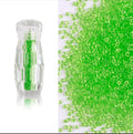 Factory 1.2mm Mini Glass Nail Rhinestone Peridot Micro Strass Glitter Crystal Diamond Nail Art Decoration DIY Manicure