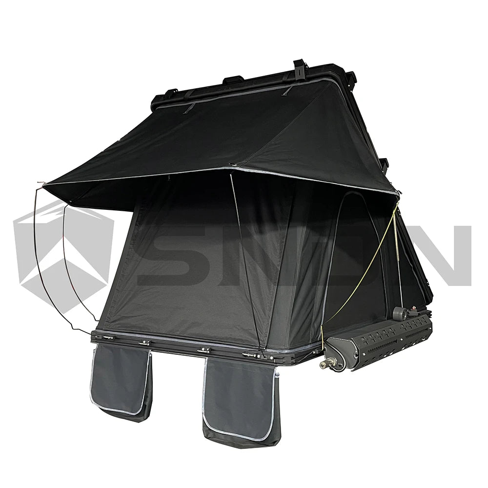 Easy Set up Waterproof Clamshell Rooftop Tent Car Hardshell Rooftop Tent 4x4 Off-road Camping Hard Shell Roof Top Tent