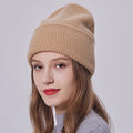 Custom Logo Ribbed Cable Knit 100% Wool Beanie Hats Men Womens Winter Merino Wool Beanies Women Winter Hats