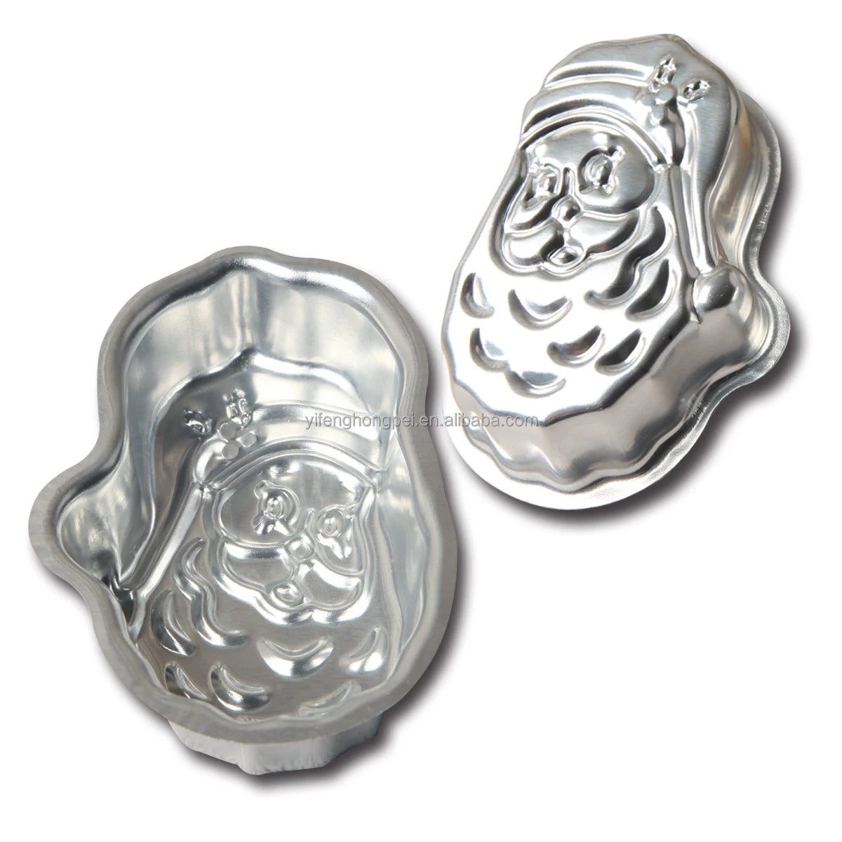 Christmas Cake Mold Christmas Pudding Mold Aluminum Santa Claus Bread Jelly Baking Utensils Anodized Cartoon Character Cheese mo