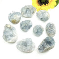 Wholesale Natural Raw Blue Crystal Healing Celestite Geode Cluster for Decoration