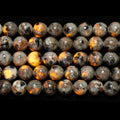 Fluorescence Effect Natural Yooperlite Stone Beads Flashing Flame Stone Healing Energy Crystal Beads for DIY Jewelry Making