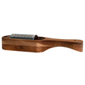 Wooden Cheese Grater with Handle Rustic Brown Shredder Kitchen Grater for Lemon Grater