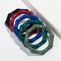 New Arrival Chunky Bamboo Bead Bracelets Solid Color Casual Fashion Jewelry Acrylic Tube Beads Bangles Bracelet for Women Girls