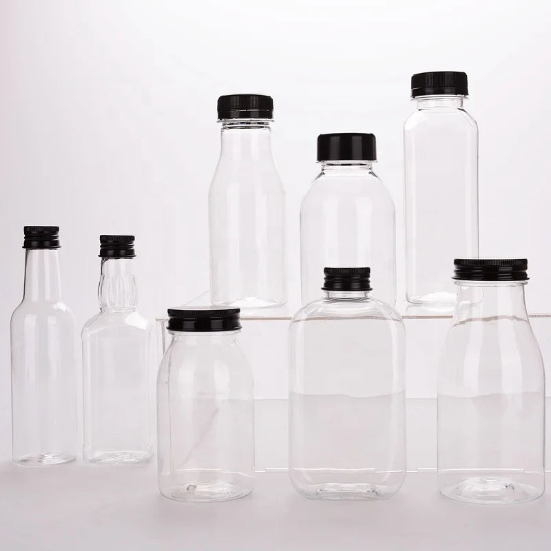 PET Beverage Drinks Bottles Packaging Juice/ Milk /Whiskey /Mineral Water Bottle