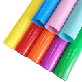 0.5mm Solid Color Pvc Vinyl Film  for Diy Making Bag Earrings Crafts