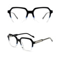 2023 New Arrival Designer Big Rectangular Acetate Optical Eyewear Frame Men Oversized Frame Eyeglasses