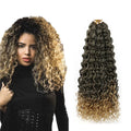 Gogo Curl Curly Crochet Hair Gogo Bulk Braiding Hair for Black Women Wavy Beach Curls Crochet Hair