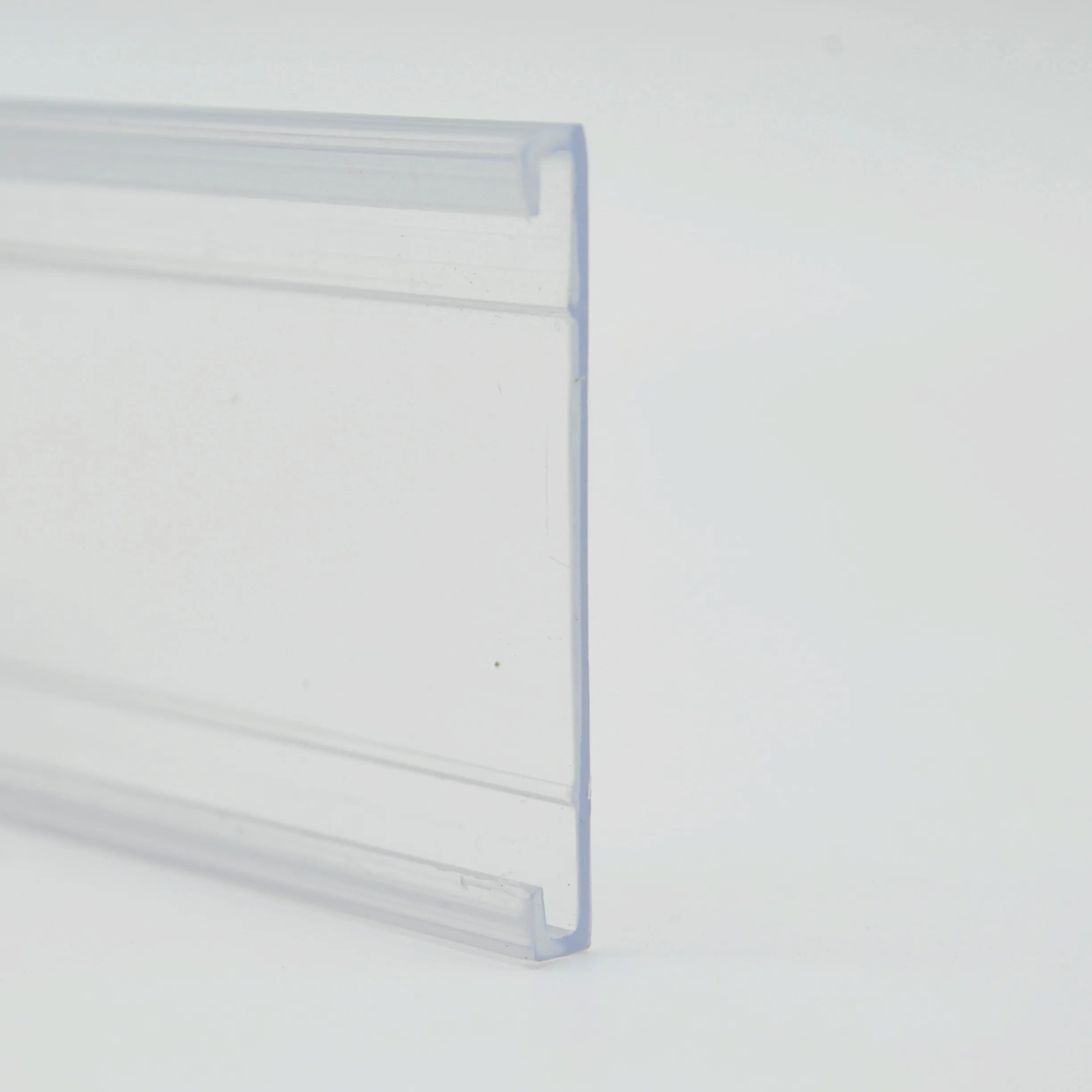 Shelf Price Tag Shelf Strip Label Holder With Adhesive Tape or Magnet