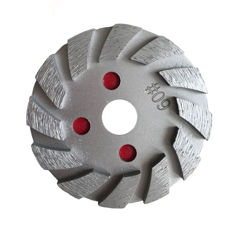 4 Inch Metal Grinding Disc for Garnite Marble Quartz Concrete Floor