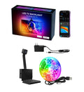 IP20 3.8m 12V RGBIC 55-65 Inch Daybetter Sync Music App Google Alexa WIfi Immersed LED Smart TV Backlight Lights with Camera