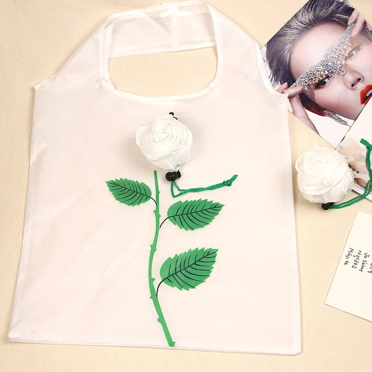 New Cheap Fashion Foldable Polyester Cartoon Pattern Large Tote Shopping Bags for Supermarket