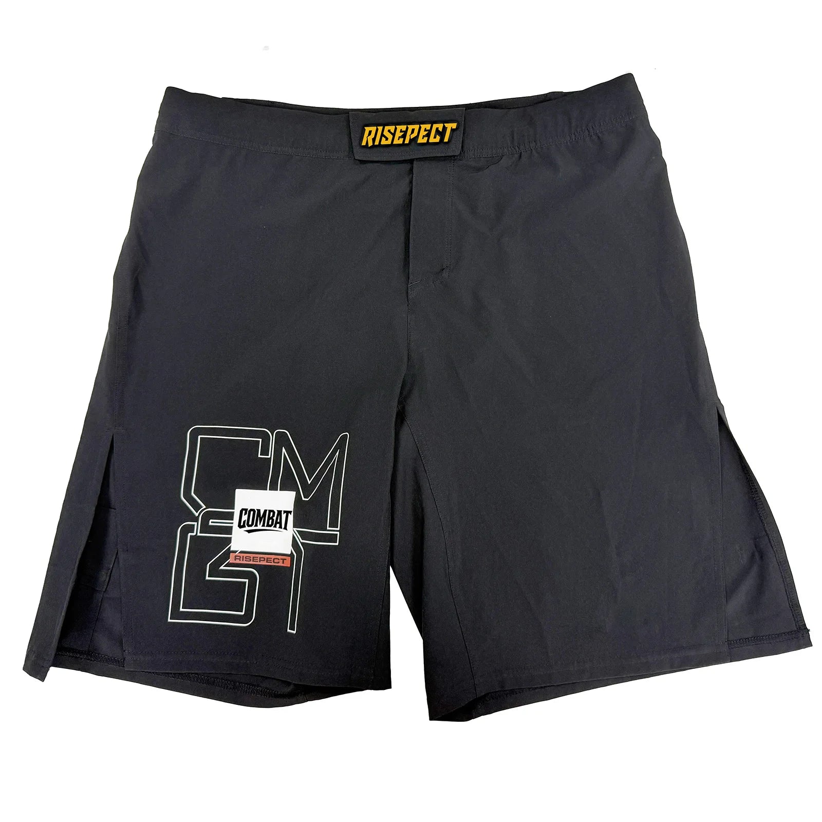 Pro MMA Fight Shorts Featuring Quick-Dry Four-Way Stretch Fabric Reinforced Stitching and Flexible Fit for Training