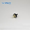 YRC 1/8" Nylon Anti Return Check Valve for Water Zero Pressure Hydraulic Powered Long Hose Barb Connection