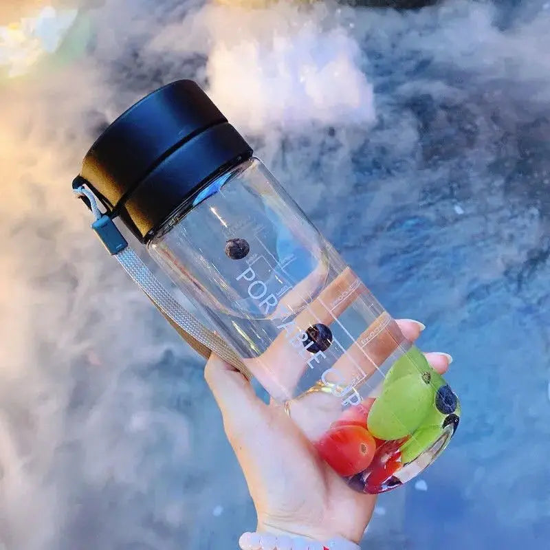 Most Popular Sustain 800ML BPA Free Drink Bottle Non-Toxic Plastic Matte Wide Mouth Water Bottle with Handle MegaBDM