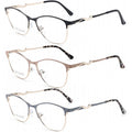 Cat Eye Metal Prescription 2023 Newest Fashionable Glasses Optical Frames Women Men Eye Frames Optical