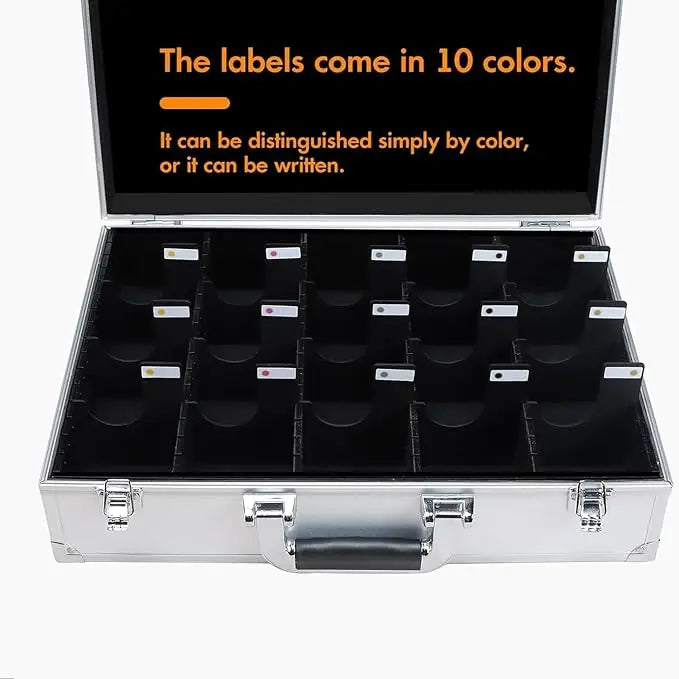 Durable Graded Card Storage Top Loader Case with Card Dividers Customizable OEM & ODM Support
