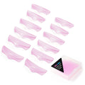 Transparent Colorful Lash Lift Rods Custom Private Label Lash Lift Shields Reusable Soft Silicone Lash Lift Pads