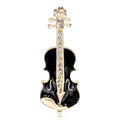 Jachon New Bicycle Brooch Alloy Diamond Musical Instrument Cartoon Brooch