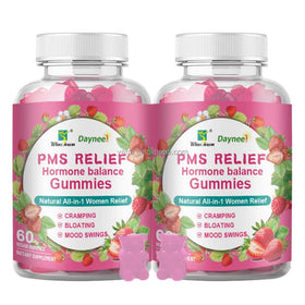 Private Label Period Relief Hormone Balance PMS Gummies for Relief Women's Menstrual Pain PMS Supplements Gummy