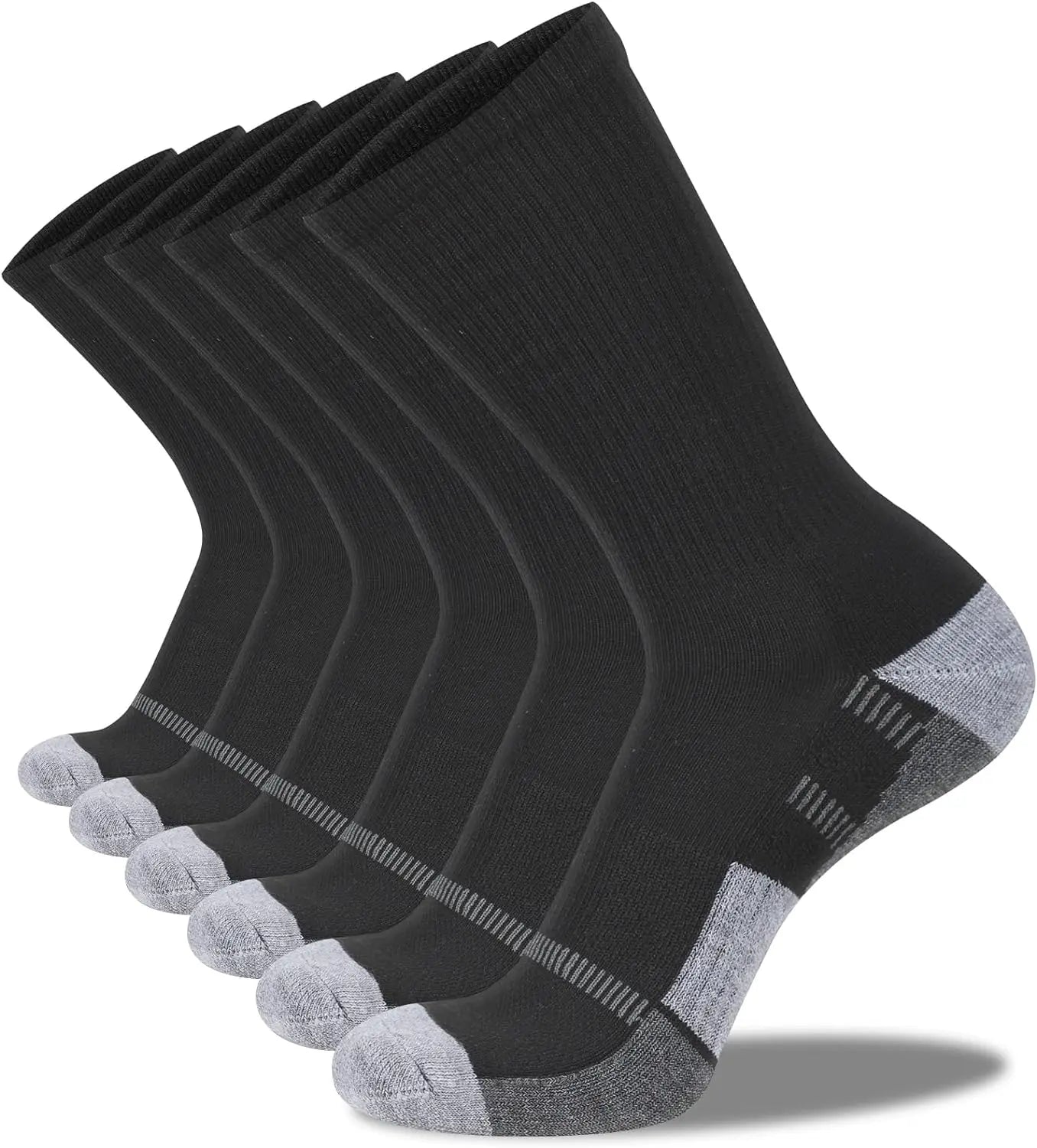 Mens Crew Socks Athletic Running Cushion Thick Warm Work Socks for Men Customized Logo Sporting Cotton Socks