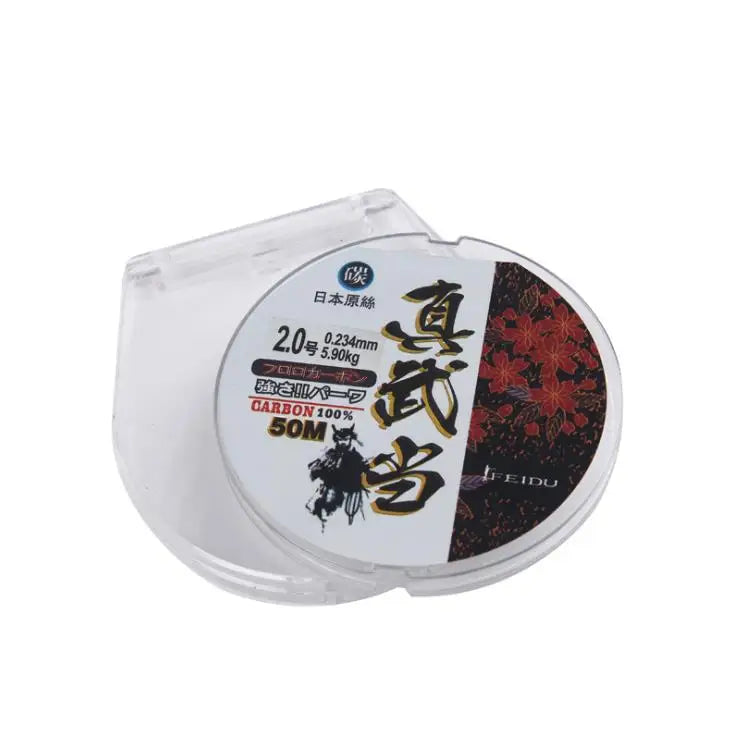 Wholesale Fluorocarbon Original Fishing Line 50m 0.4-4 Nylon Line Carbon Fiber Fishing Line Fishing Gear