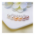 Wholesale 925 Sterling Silver Earrings Fashion Silver Needle Round Color Pearl Simple Earrings