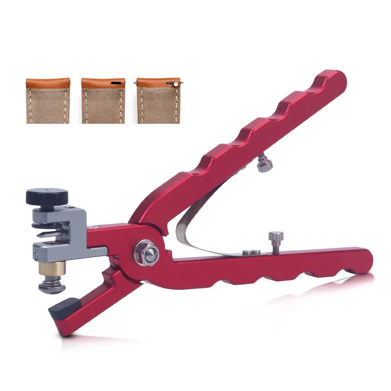 Watch Repair Cutting Pliers Firm Stable Steel Portable Wear Resistant Watch Strap Punch Plier Belt Opening Pliers for Watchmaker