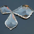 MH-DS0269 Chandelier Decoration Transparent clear Crystal Maple Ornament Pendant