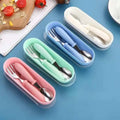 Hotsale 304 Stainless Steel Disposable Cutlery Set Modern Kids' Training Spoon Fork for Travel for Camping Portable Cutlery Set