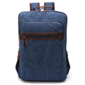 CHANGRONG Custom Unisex Travel Vintage 36-55L Canvas Rucksack Polyester Lining Arcuate Shoulder Strap Interior Zipper Pocket