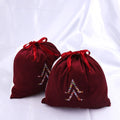 Super Soft Velvet Fabric Dust Drawstring Clothes Bag Custom High End Gift Jewelry Packing Velvet Pouch