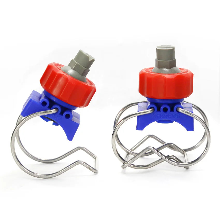 XINHOU Adjustable Ball Clamp on Spray  Nozzle; High-quality Plastic Clip-eyelet Nozzles