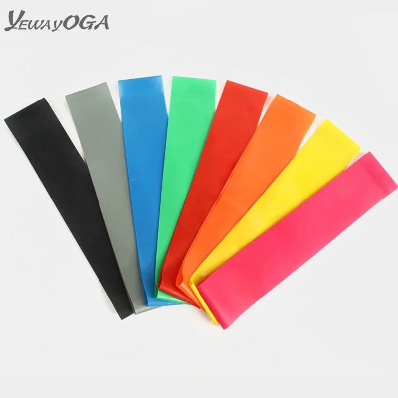 Custom Women Home Circular Customized Color High Elasticity TPE Latex Foot Tension Rope Sit-Up Butt Legs Fitness Resistance