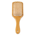 Wholesale Oval Nan Zhu Bamboo Wooden Laser Hair Brush Eco-Friendly Air Cushion Comb with Massage Portable Fashion for Home Use
