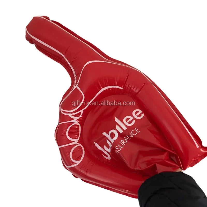 Custom Printing Pe Inflatable Hand for Cheering up Inflatable Finger for Advertising