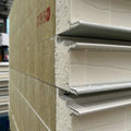 High-Density Rock Wool Panel Fireproof and Hot Sale for Workshops Low Price Insulation Rock Wool Sandwich Panel