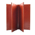 Factory Price Waterproof Menu Covers Restaurant Leather Menu Covers Customize Size Logo Leather Menu Cover