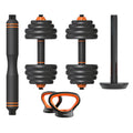 Snbo Without Pot Handle Barbell Kettlebell Dumbbell Six-in-One Set Adjustable Rubberized Environmental Dumbbell Best Seller