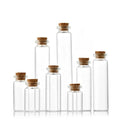 Small Capacity Transparent High Borosilicate Glass test Tube-type Wishing Drift Bottle Diameter 30mm Bayonet Cork Control Bottle