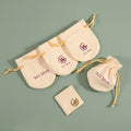 Recyclable Velvet Drawstring Pouch for Jewelry Sunglasses Watches & Gemstone-Custom Printed Logo Packaging