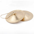 QUTENG Fans Cymbals Bronze China Cymbal Set for Drums lion Dance Drum Set Cymbals