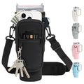 40oz Water Bottle Carrier Bag Water Bottle Sleeve Pouch Crossbody Sling Holder Bag with Phone Pocket