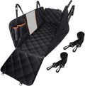 Waterproof Scratchproof Dog Car Seat Cover Polyester Material with 4 Side Flaps for Back Seat in Cars Trucks and SUVs
