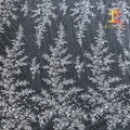 High Quality 100% Polyester Eco-Friendly Beaded & Sequined Bridal Mesh Lace Fabric with Tulle Design XM-BF0525