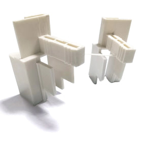 High Quality White Plastic Entry Guide Roller Shutter Accessories for Door & Window Useful & Durable