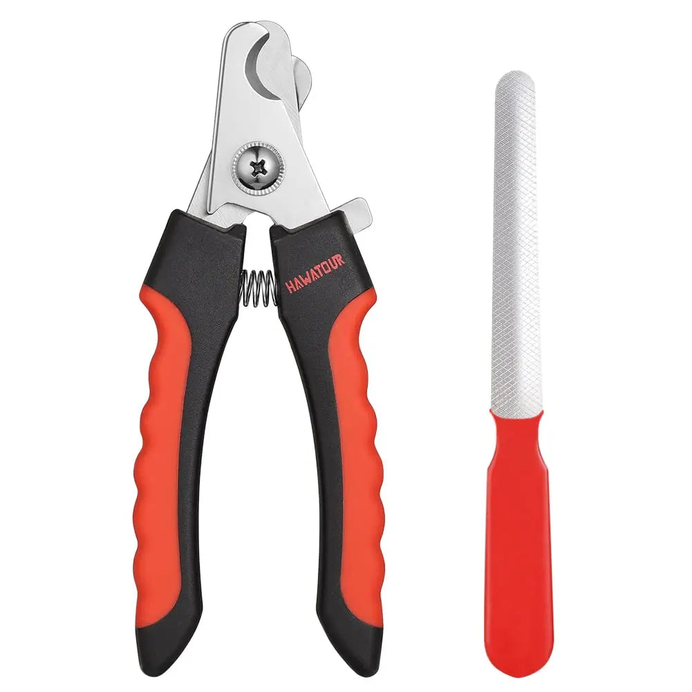 Professional Custom Dog Nail Clippers with Safety Guard Pet Nail Clipper Trimmers for Over-Cutting Avoidance Grooming Tools