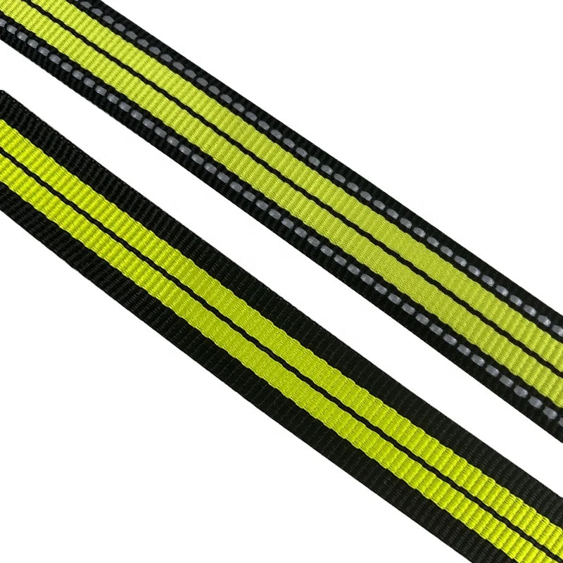 YouGuang Reflective Ribbon Environmental Friendly Weave Sling Handles Shoulder Strap Bag Reflective Webbing for Bag