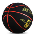 Professional Custom Official Size 7 PU Leather Indoor Outdoor Black Basketball Ball for Racing Ballon De Basket